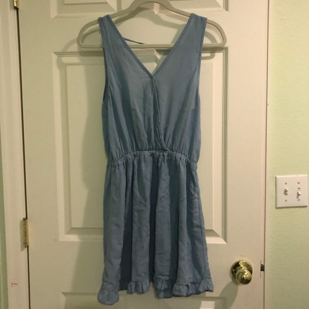 American Eagle Don't Ask Why Blue Stress